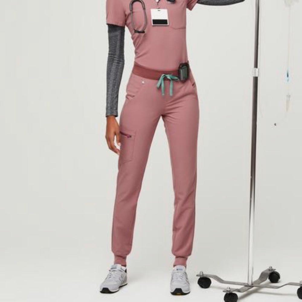 Figs limited edition colour Mineral Mauve Zamora joggers 2XL petite
